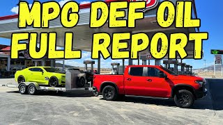 30 Duramax ZR2 Can Tow 6000 Pounds no problem but burns DEF Fluid [upl. by Claudina750]