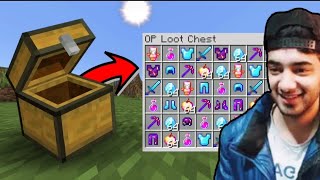 MINECRAFT BUT CHEST LOOTS ARE CRAZY [upl. by Aicilram517]