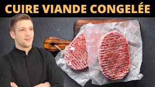 Comment cuire de la VIANDE CONGELÉE [upl. by Anahsirk779]