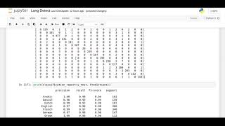 Language Detection  NLP  ML  Python  Multilingual Chatbot [upl. by Ingeborg925]
