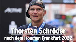 „Ein paar Tränen hab ich verdrückt“  Thorsten Schröder nach der HawaiiQuali beim Ironman Frankfurt [upl. by Bill]