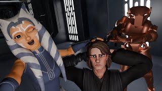 Put your hands in the air Snips Star Wars Blender Fan Animation [upl. by Ahsinahs893]