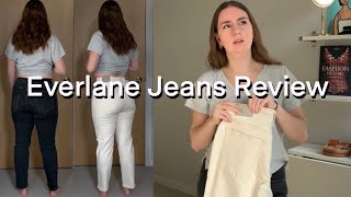 Comparing the New Original Curvy Cheeky Jeans from Everlane [upl. by Annez968]