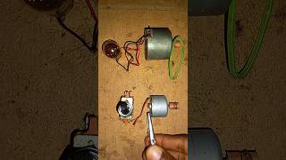 How to glow metalice filament bulb with Dc motor [upl. by Mccully975]