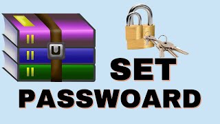 How to Password a RAR or ZIP File on Windows 11 [upl. by Calmas]