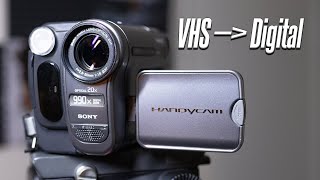 Transferring Sony Hi8 camcorder footage to computer [upl. by Anilave]