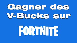 Comment gagner des VBucks sur Fortnite 🎮 🚀 [upl. by Dnesnwot953]