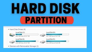 How to Make a Partition on Windows 7  Hard Disk Partition [upl. by Jania]