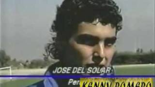 Chemo Del Solar hablando como chileno 1990 [upl. by Annawt]