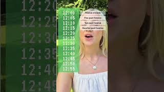 Learn How to Tell Time in English 1200  Easy TimeTelling Guide [upl. by Annazor400]