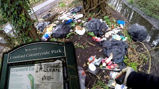 GBSpringClean  Cranford countryside park 🚮  Litter picking ep65 [upl. by Falda]