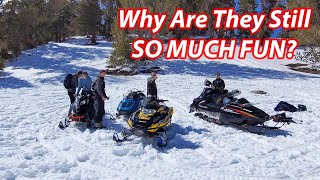 The Best Old School Polaris Mountain Snowmobiles Proof Vintage Sleds Are Capable Mountain Machines [upl. by Ridley]