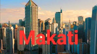 Makati City Philippines 4K Drone Footage [upl. by Panayiotis874]