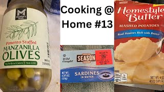 Simple Healthy Meals 13 Homestyle mashed potatoes sardines coffee [upl. by Basir]