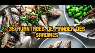 35 avantages de manger des sardines [upl. by Anatsirhc]