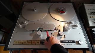 How to demagnetize analog tape recorderreproducer [upl. by Anhoj]