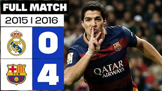 Real Madrid vs FC Barcelona 04 20152016  PARTIDO COMPLETO [upl. by Carolyne]