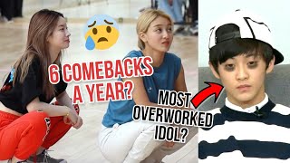 4 Groups amp Idols MOST OVERWORKED By Their Companies [upl. by Kennie]