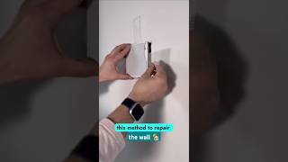 Trick to easily repair drywall walls 🏡 construction drywall skills diy usa [upl. by Giamo472]