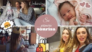 VLOG LA PRIMERA SONRISA  COMPRAS Y UNBOXING 🛍 [upl. by Gillespie]