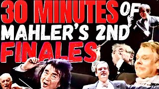 30 MINUTES of Mahlers 2nd Symphony Finales [upl. by Nnylf]