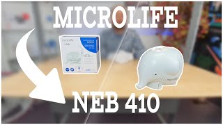 Inhalator tłokowy nebulizator Microlife NEB 410 review i sposób podłączenia [upl. by Efi]