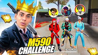 No More AWM❎New Shotgun M590💀Challenge with GTK amp NST Bhai🔥 [upl. by Kra]