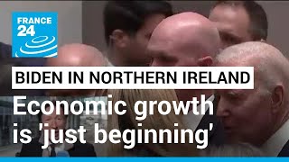 Biden in Northern Ireland US President says economic growth in N Ireland is just beginning [upl. by Lukasz]