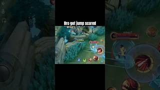 Bro got jump scared mlbb mobilelegends ml argus argusml shorts [upl. by Anehs]