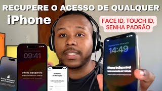 Esqueci a senha do iPhone  Veja como desbloquear iPhone sem saber a SENHA 2024 🔥✅ [upl. by Nilram711]