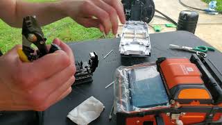 Commscope FOSC B Tent Splicing Part 2 [upl. by Leonteen]