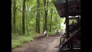 St Fagans Cardiff A very bumpy tractor and trailer ride [upl. by Morry]