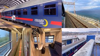 Italys Most Famous Train Intercity Notte Siracusa  Rail Ferry  Milano in Deluxe Sleeping Car [upl. by Ised]