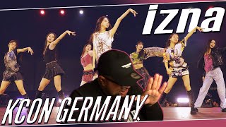 izna IWALY Lovesick Girls Drop amp Fake It KCON GERMANY REACTION  FINALLY OT7 izna 🤩 [upl. by Nabalas]