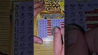 Winner New 25X The Gold NYC NY Lottery Scratch Off Tickets [upl. by Bertrand]