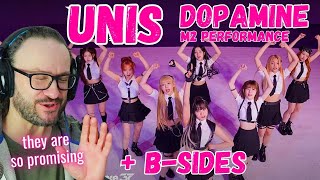 UNIS 유니스 DOPAMINE M2 performance  bsides reaction [upl. by Akeemat]