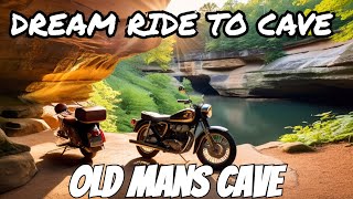 Unforgettable Old Mans Cave adventure  Motorcycle dream come true [upl. by Norword]