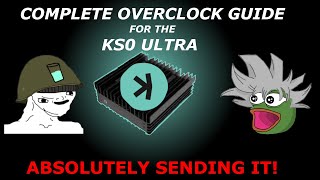 TSwift Overclocking Guide for the KS0 Ultra Overclocking on Easy Mode [upl. by Eulalee]