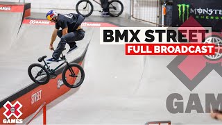 BMX Street FULL COMPETITION  X Games 2022 [upl. by Ellivro]