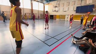 Seriematch Täby basket vs Åkersberga basket P09 ANDRA HALVAN [upl. by Llydnek]