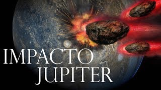 impacto al planeta jupiter real Cometa ShoemakerLevy 9 [upl. by Tut]