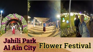 Jahili Park Flower Festival Al Ain Abu Dhabi  UAE [upl. by Llenrac]