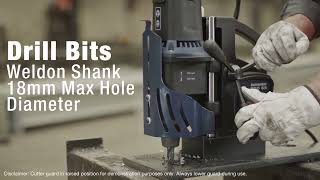 Holemaker Pro 65 Magnetic Base Drill Hole Annular Cutter Steel Drilling HMPRO65 [upl. by Keele]