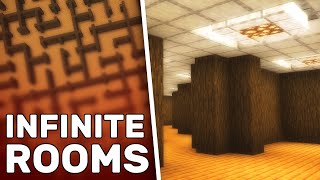 I Built The BACKROOMS in Non Euclidean Minecraft [upl. by Nolita]