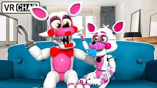 Toy Funtime Foxy Gives MOTHERLY ADVICE in VRCHAT [upl. by Su]