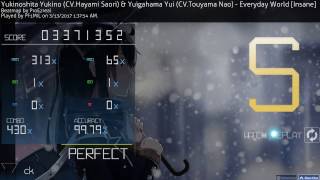 osu Yukinoshita Yukino amp Yuigahama Yui  Everyday World Insane [upl. by Alaster278]