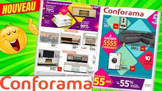 catalogue CONFORAMA du 6 septembre au 3 octobre 2022 🌞⛔ Arrivage  FRANCE  PARTIE 1 [upl. by Alleber]