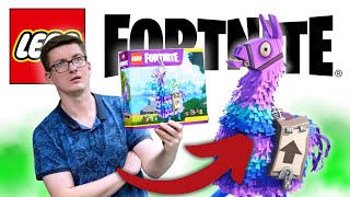 LAMA ZAOPATRZENIOWA 🦙 LEGO FORTNITE 77071  RECENZJA [upl. by Notniv]