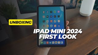 Unboxing iPad Mini 7 2024 Malaysia First Impressions [upl. by Latyrc]