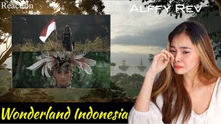 🇵🇭 FIRS STIME REAKSI WONDERLAND INDONESIA  by Alffy Rev ft Novia Bachmid [upl. by Eelram]